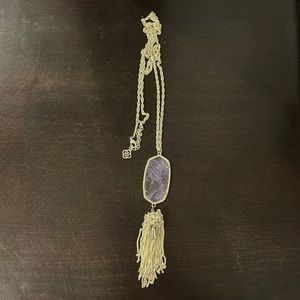 Kendra Scott Purple Necklace